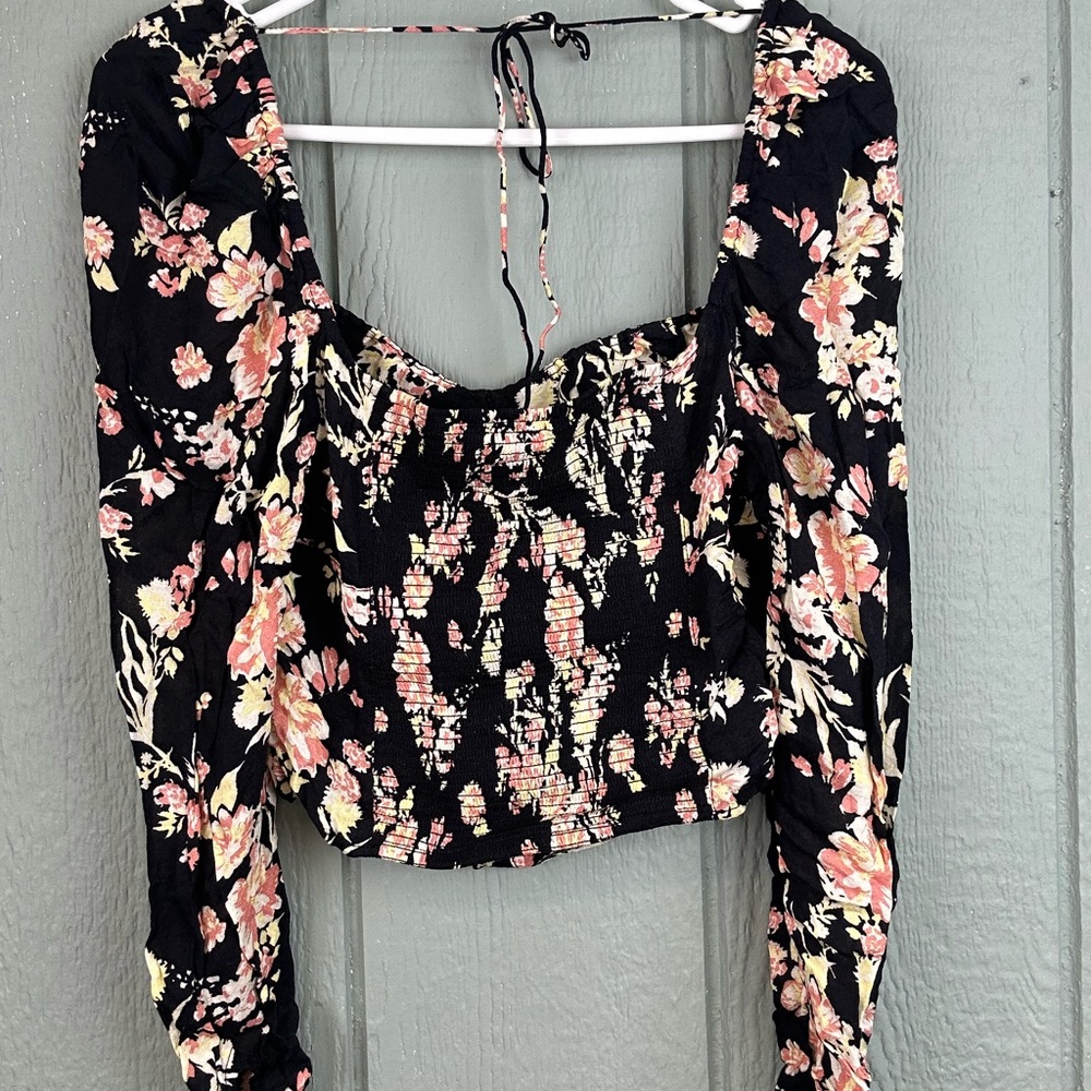 NWT Free People Hilary Printed top size small - Picture 4 of 5